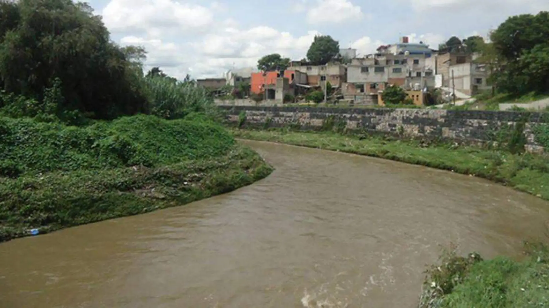 Río El Zapatero, situado en el municipio poblano de San Andrés Cholula